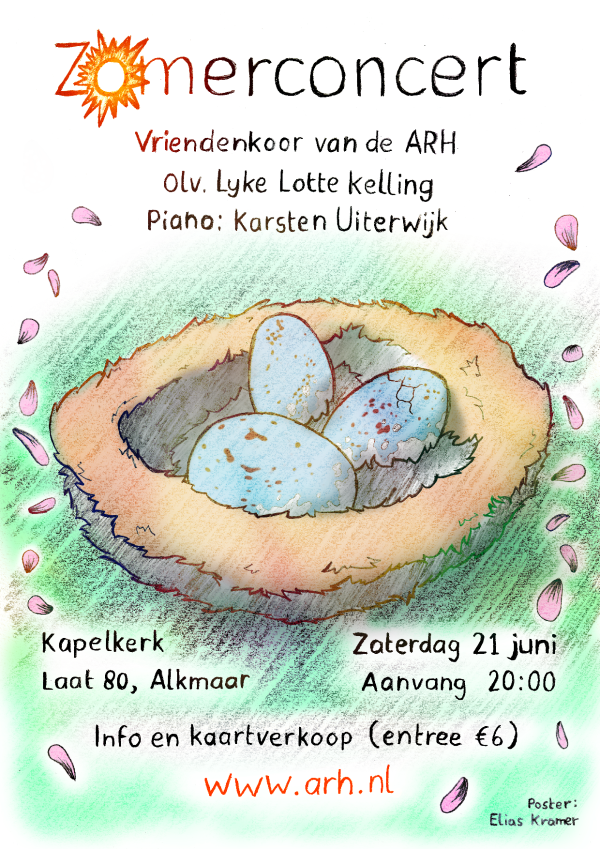 Entreebewijs zomerconcert 21 juni