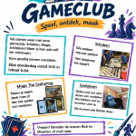 Kom naar de gameclub!